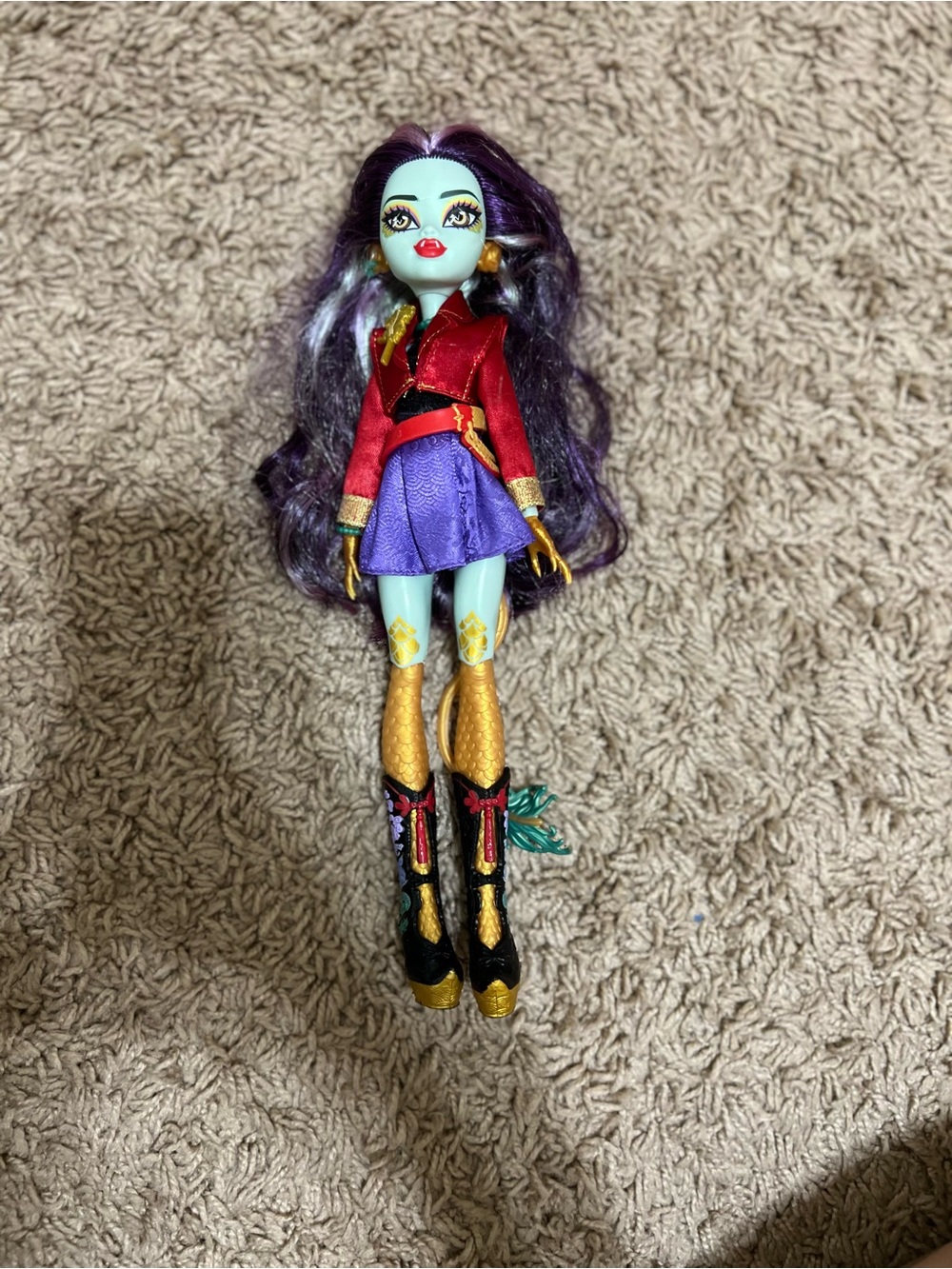 G3 OOB Jinafire monster high doll